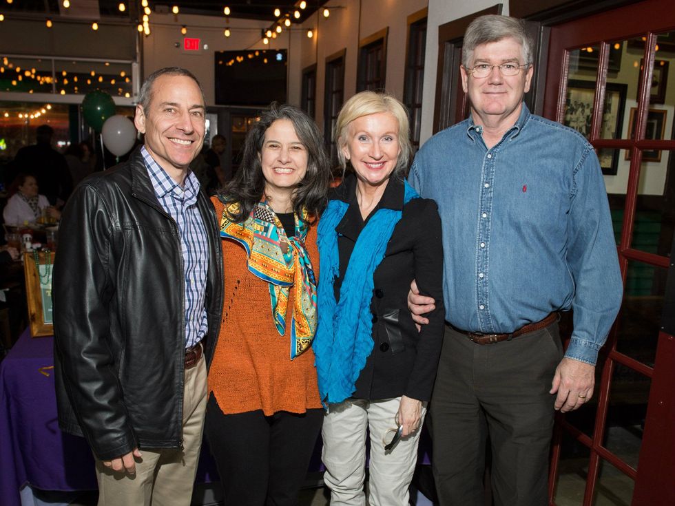 Phil Danze, Tina Danze, Jane Boyle, John Boyle, Snuffers opening
