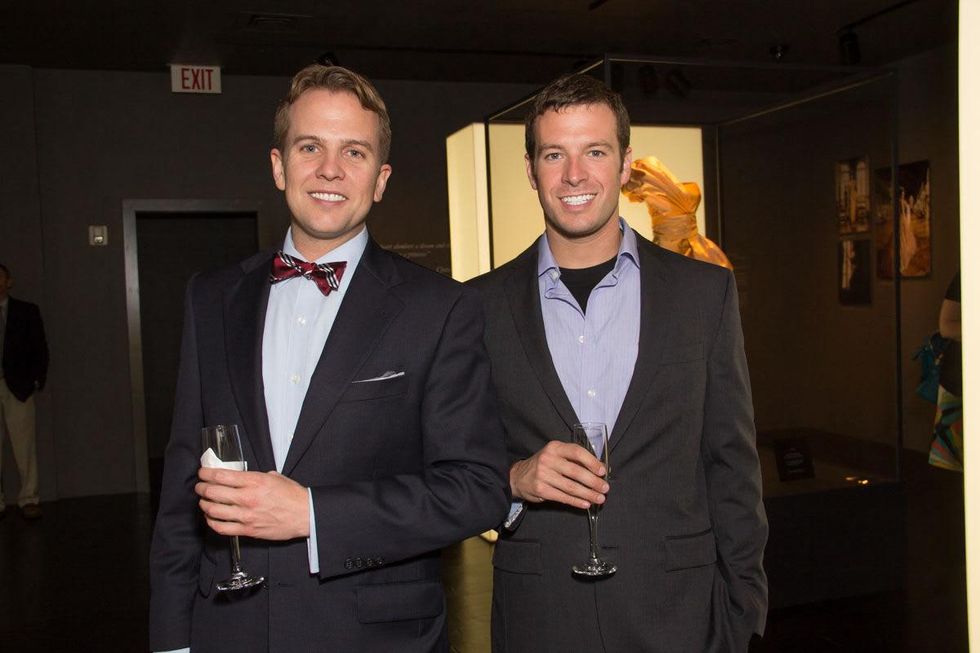 Philip Thornton, Ryan Chapin at Dior Exhibition