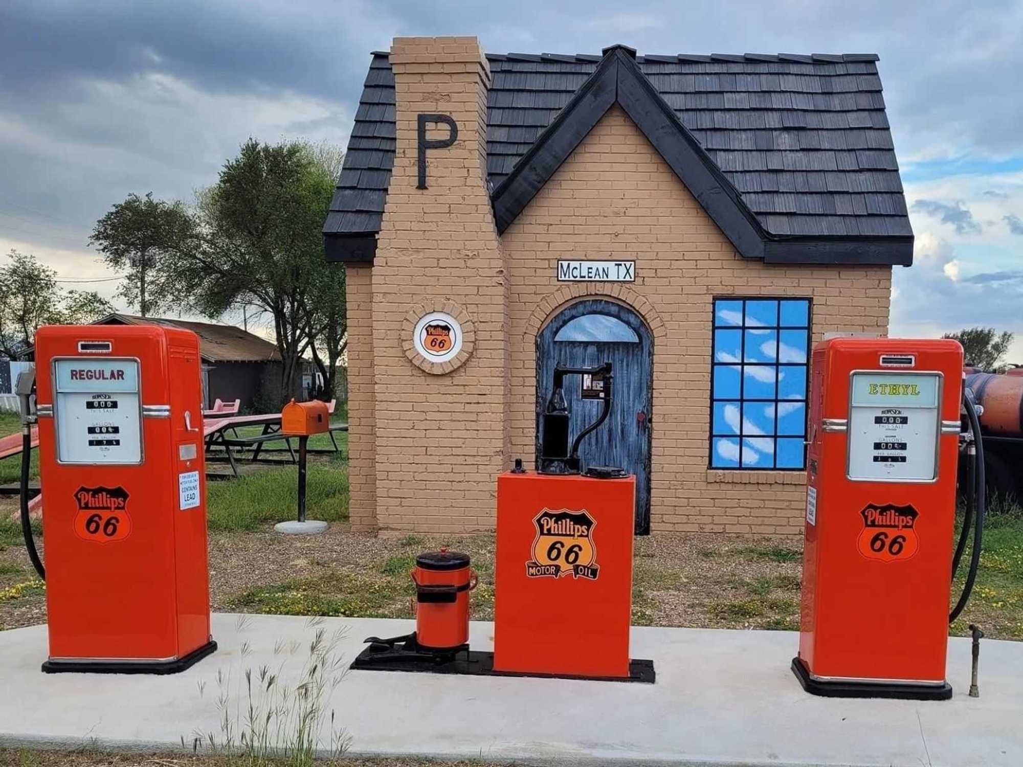 Phillips 66 station in McLean, Texas