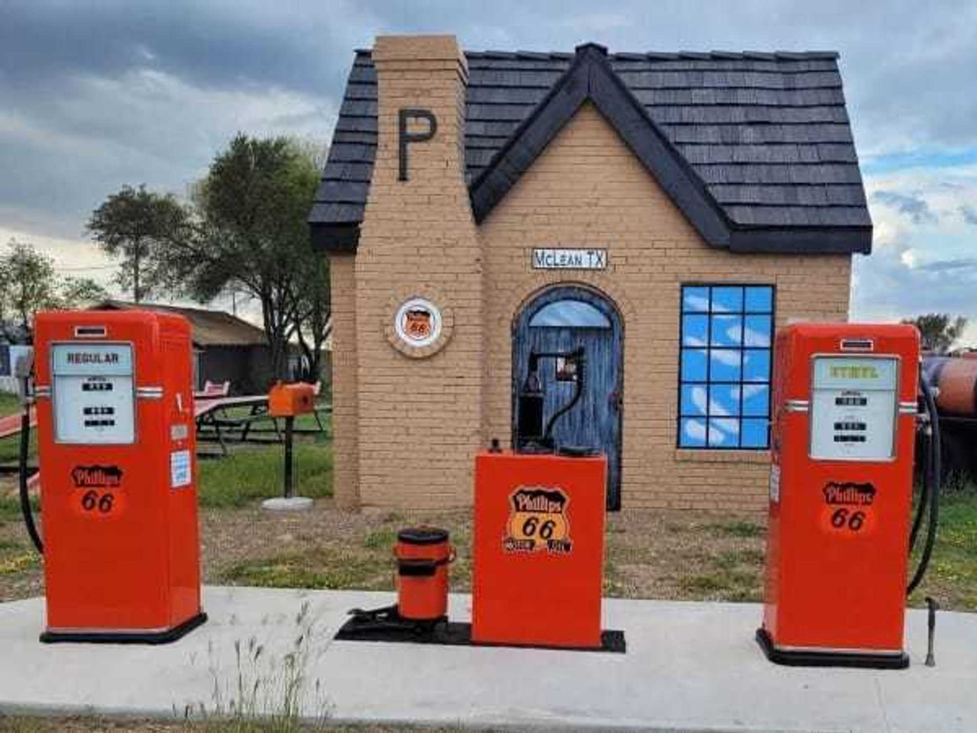 Phillips 66 station in McLean, Texas