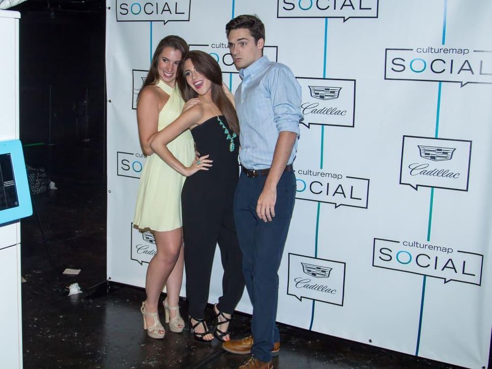 Photo booth at CultureMap Dallas Music Social 2015
