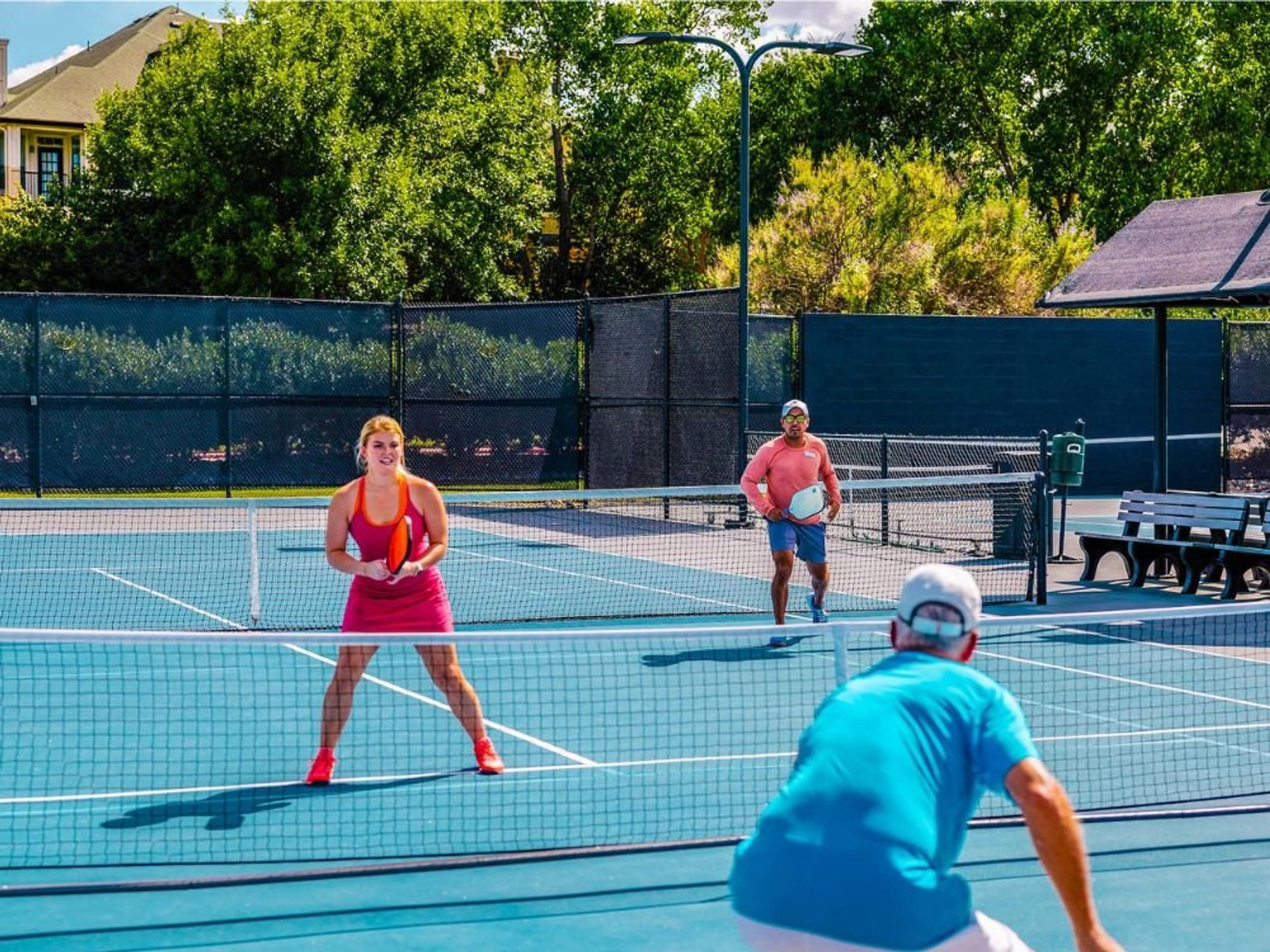 pickleball court brookhaven country club