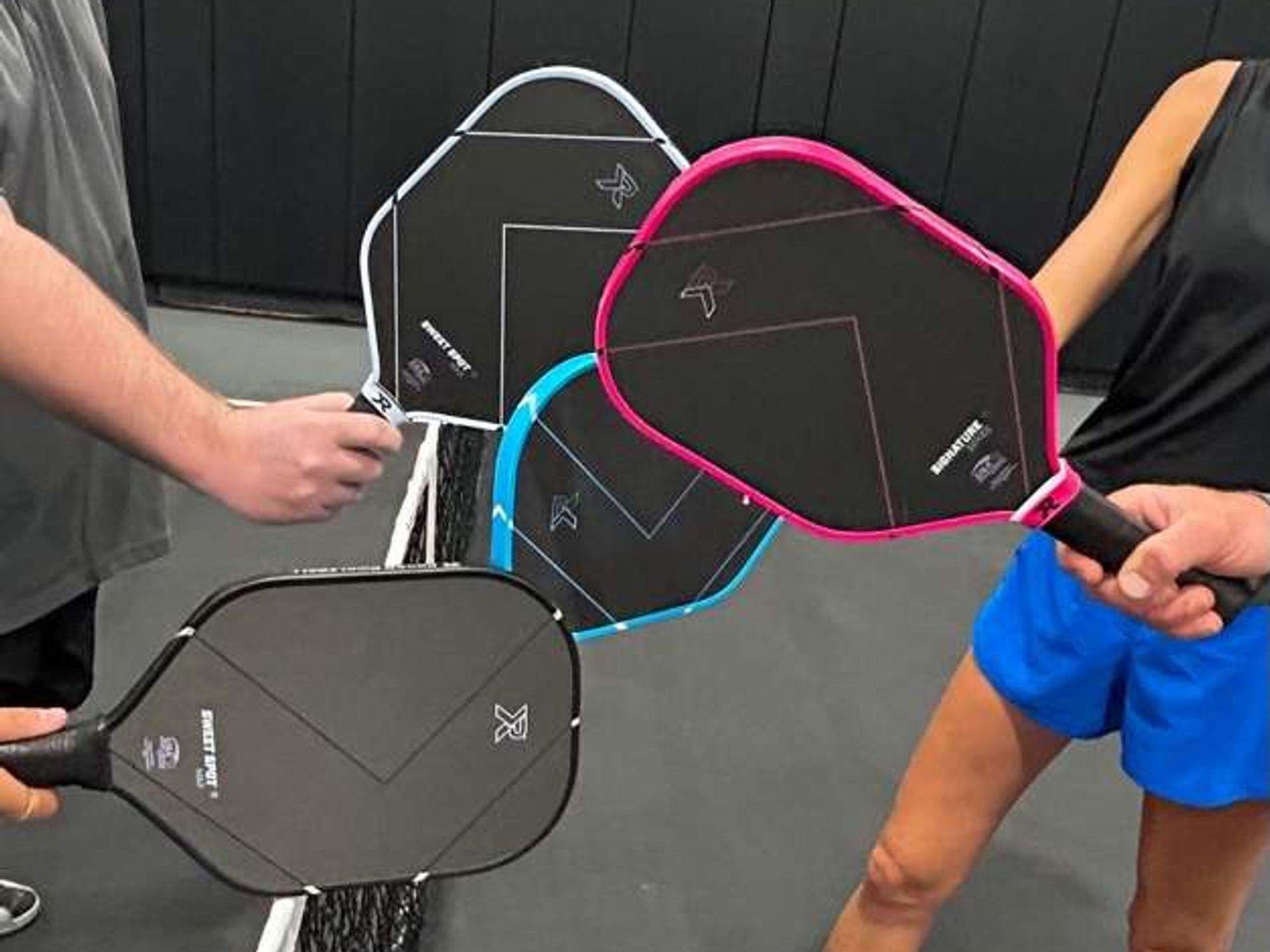 Pickleball paddles