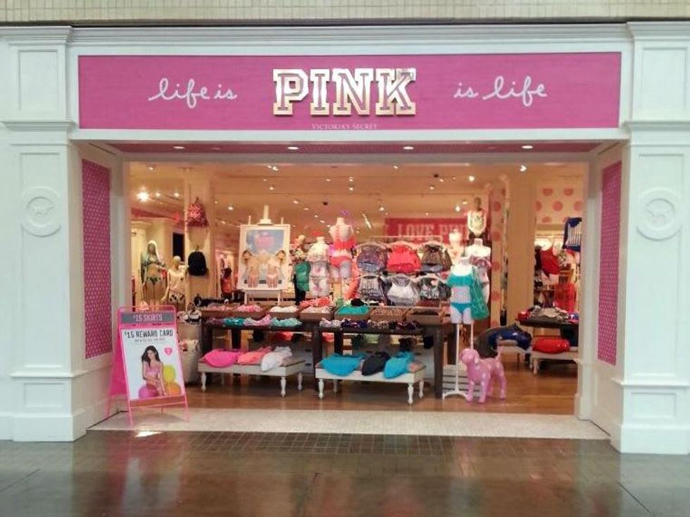 Pink at NorthPark Center in Dallas
