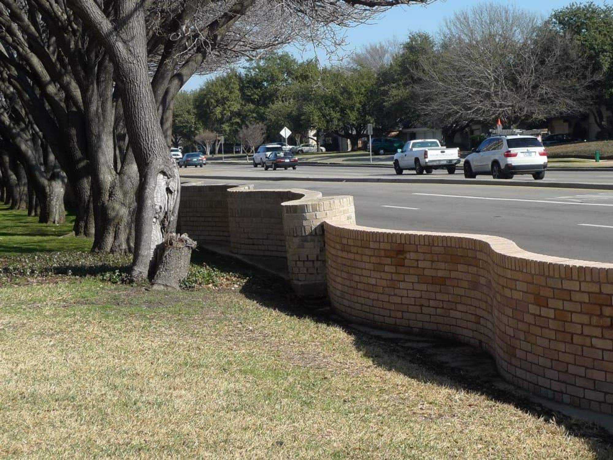 Pink wall Preston Hollow