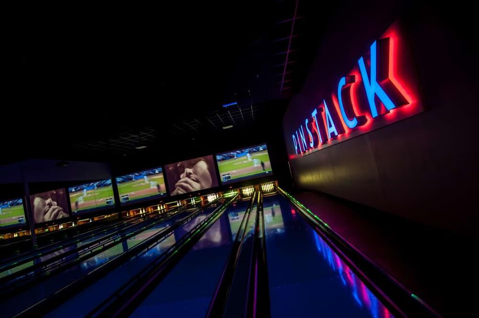 Pinstack VIP private bowling lanes