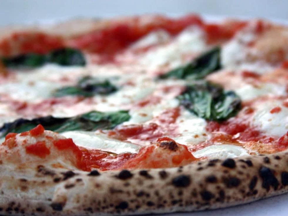 Pizza at Cane Rosso restaurant in Dallas