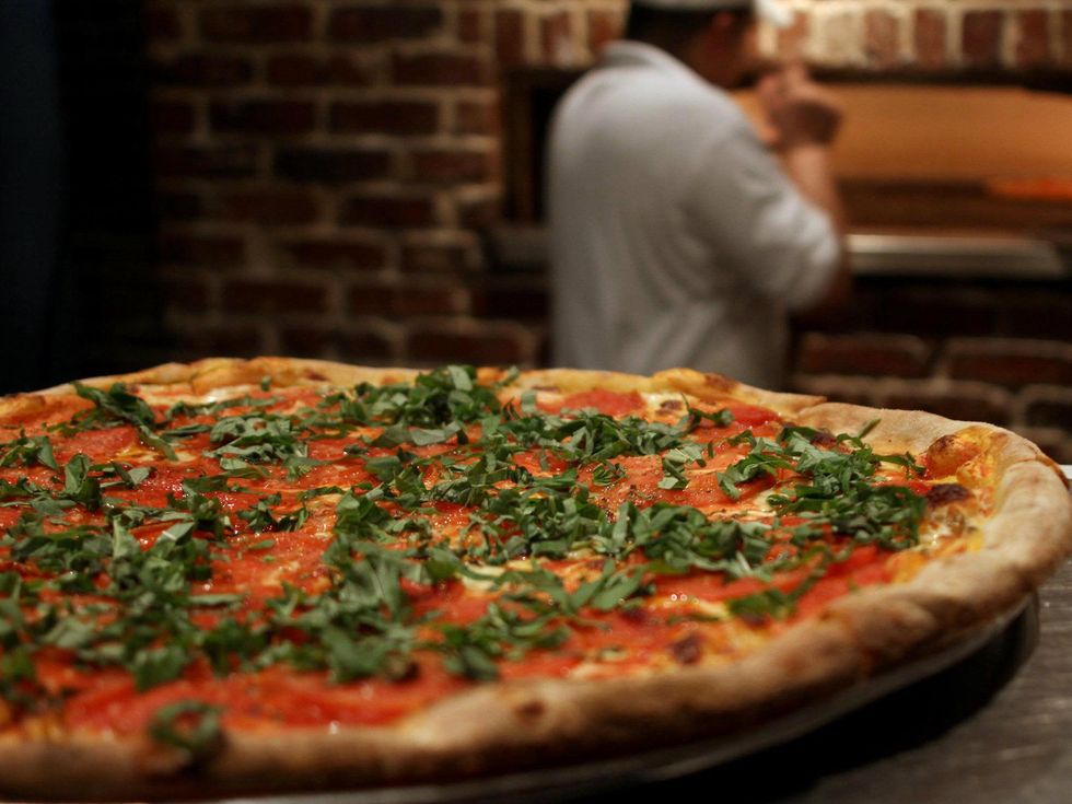 Pizza at Coal Vines restaurant in Dallas