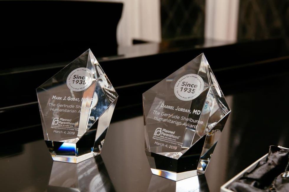 Planned Parenthood Dallas 2019 awards