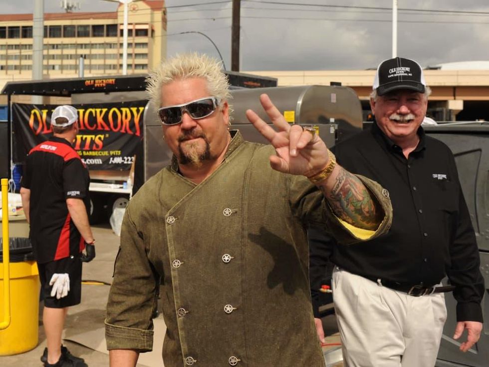 Players Tailgate Guy Fieri