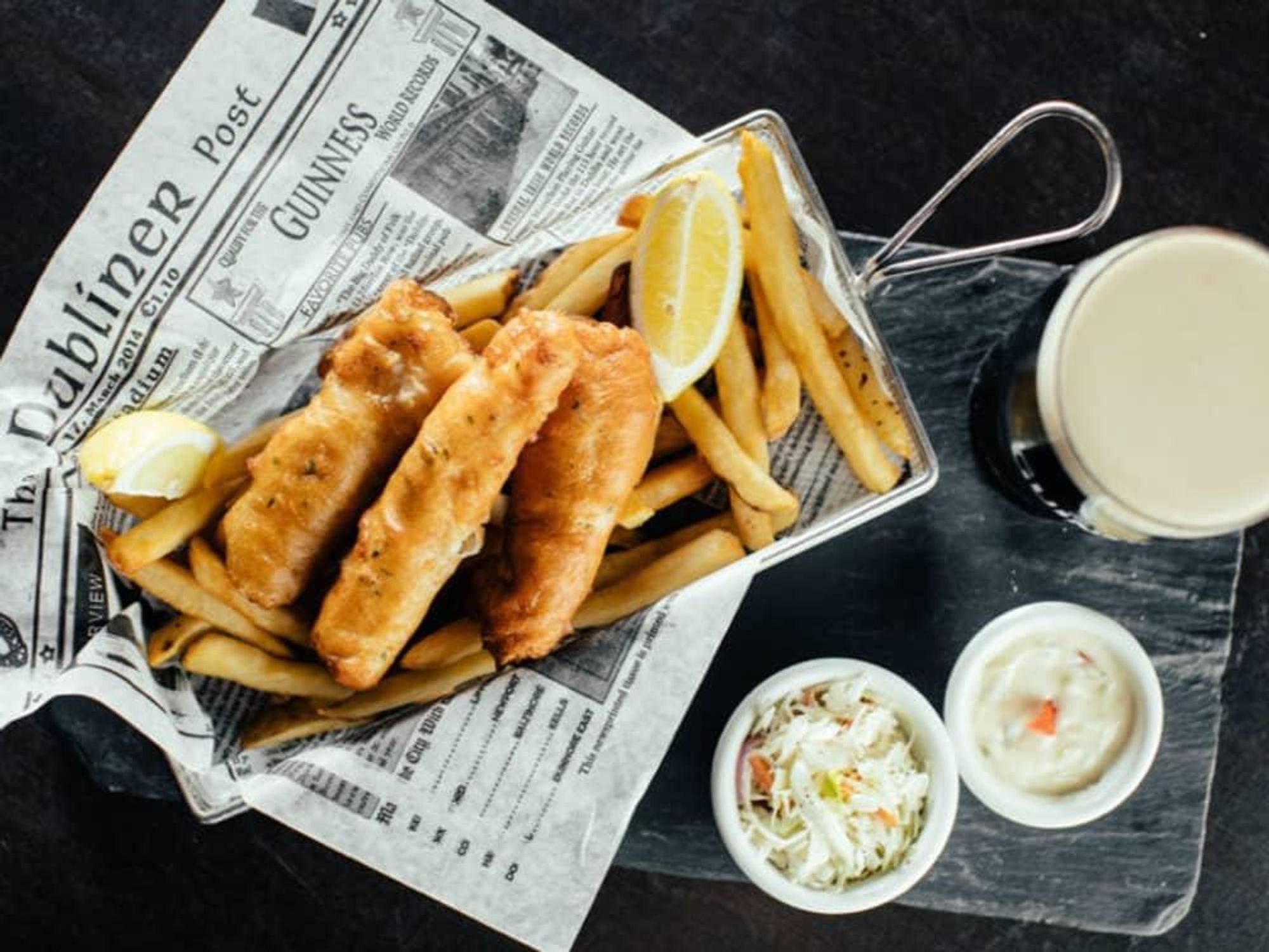 Playwright Pub fish chips
