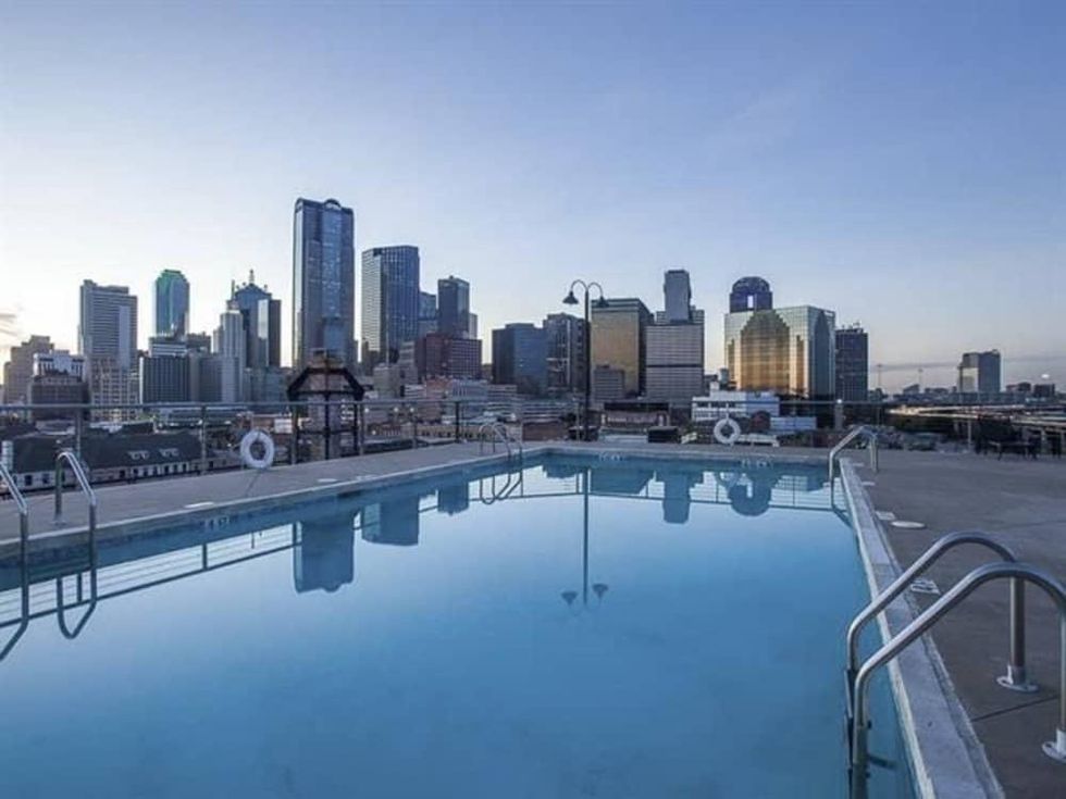 Pool at 2220 Canton St. in Dallas
