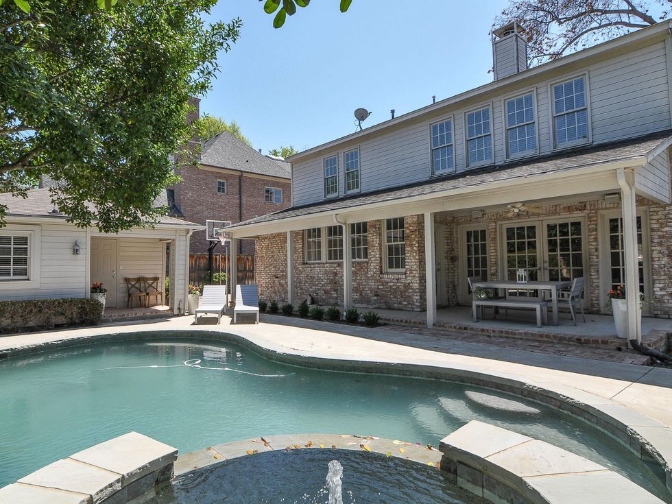 Pool at 3716 Marquette St. in Dallas