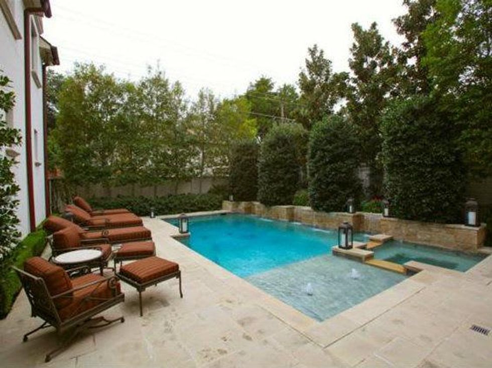 Pool at 3801 Normandy Ave. in Dallas
