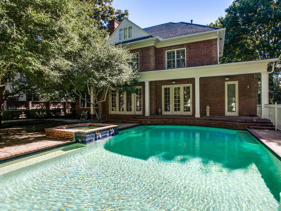 Pool at house in Dallas