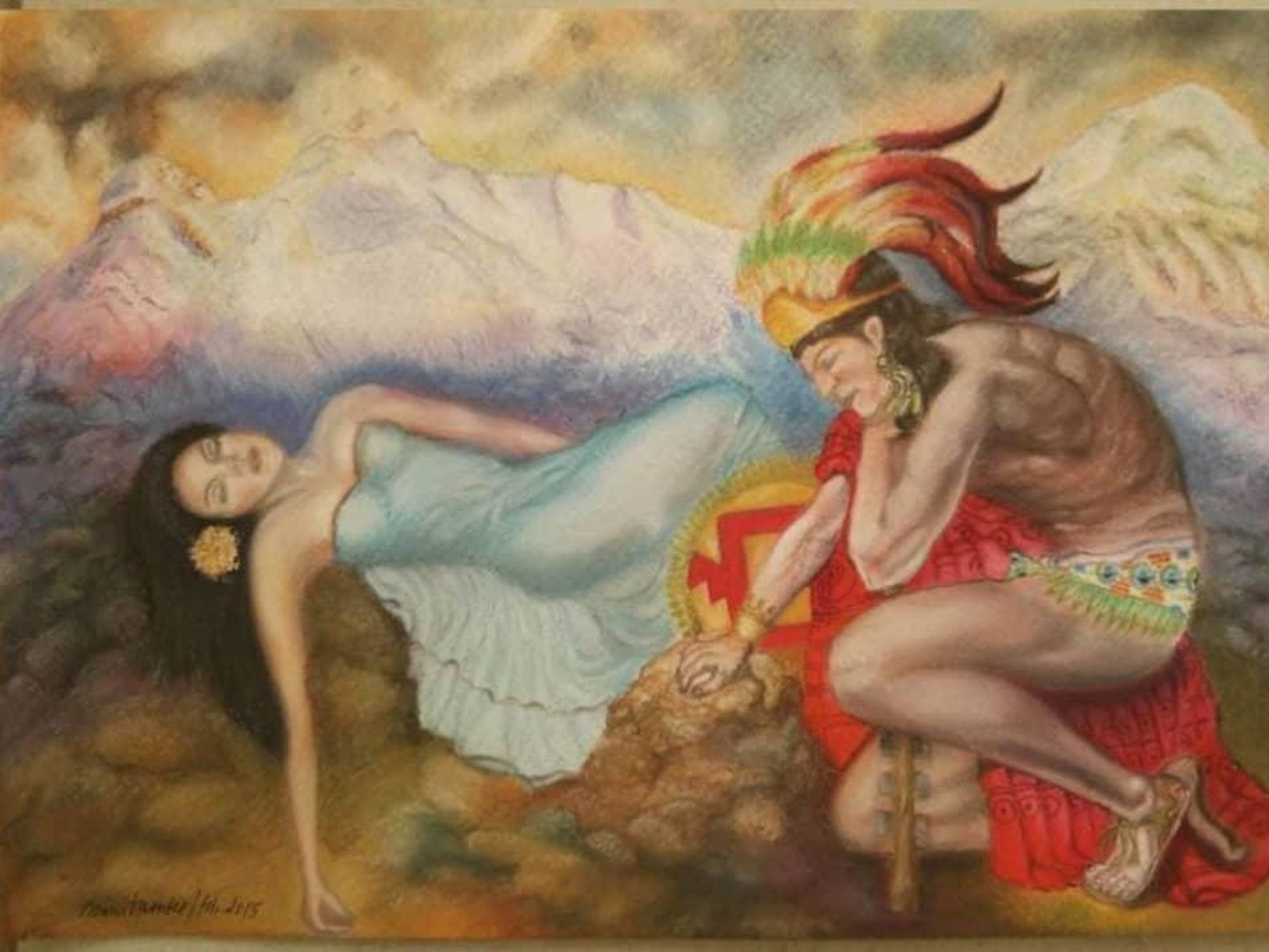 Popocatepetl Y Iztaccihuatl mexican romeo juliet