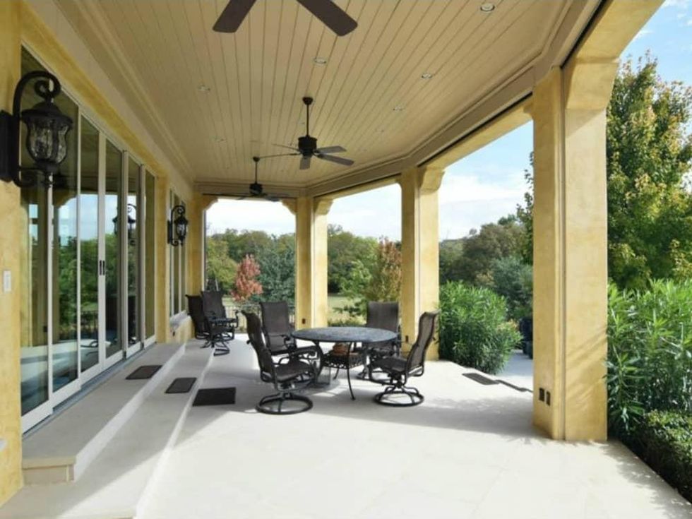 Porch at 12258 Creek Forest Dr. in Dallas