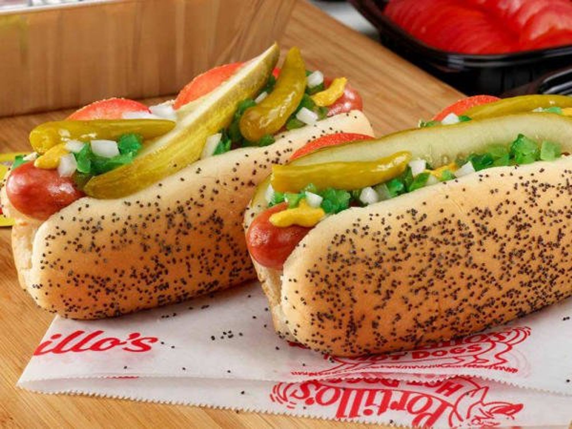 Portillo's hot dogs