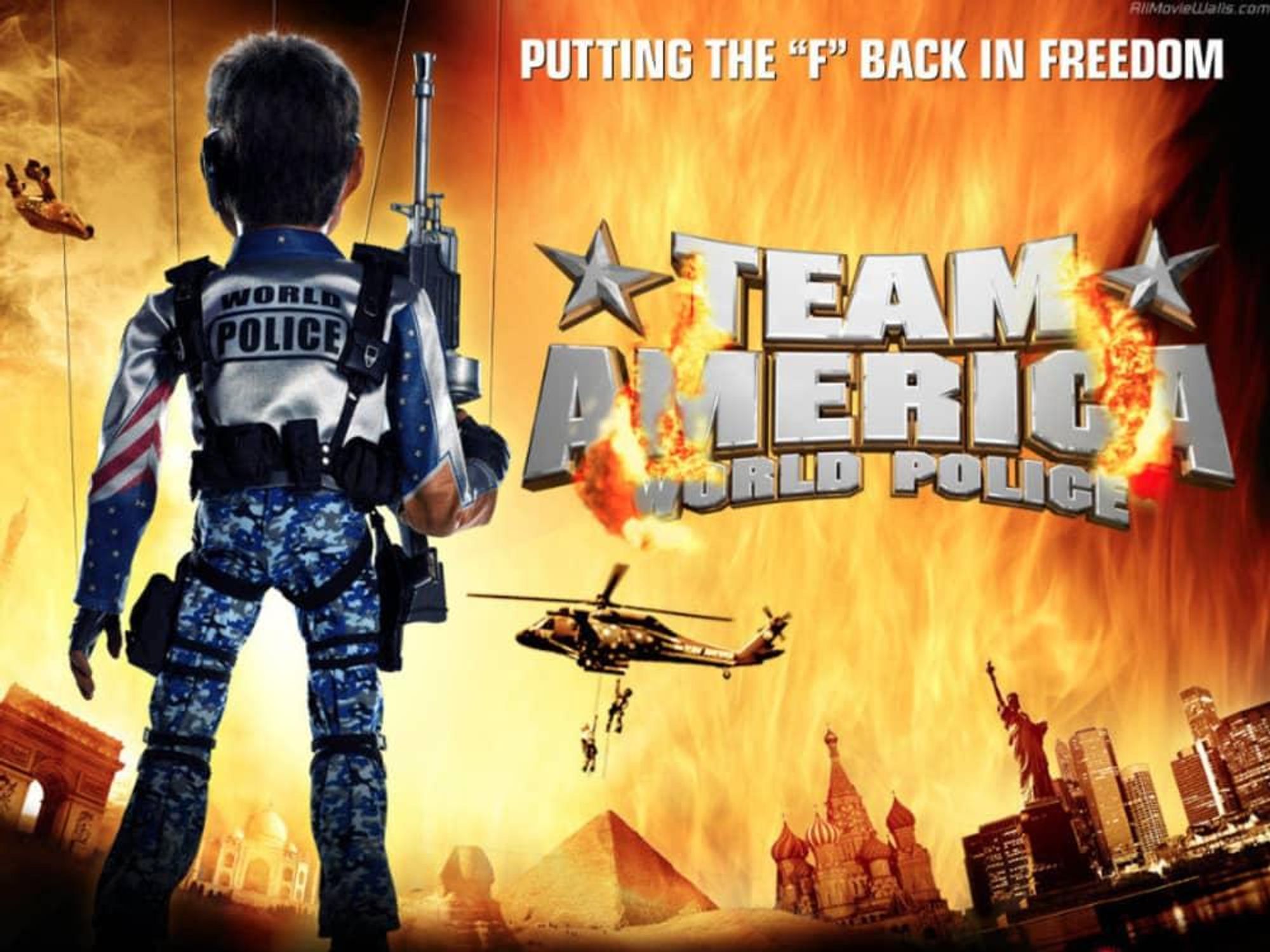 poster for Team America World Police