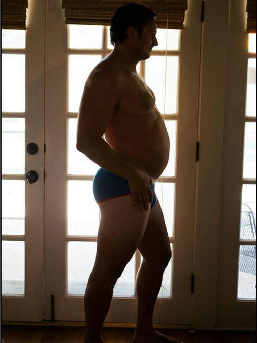 Pregnancy man photo shoot Justin Sylvester