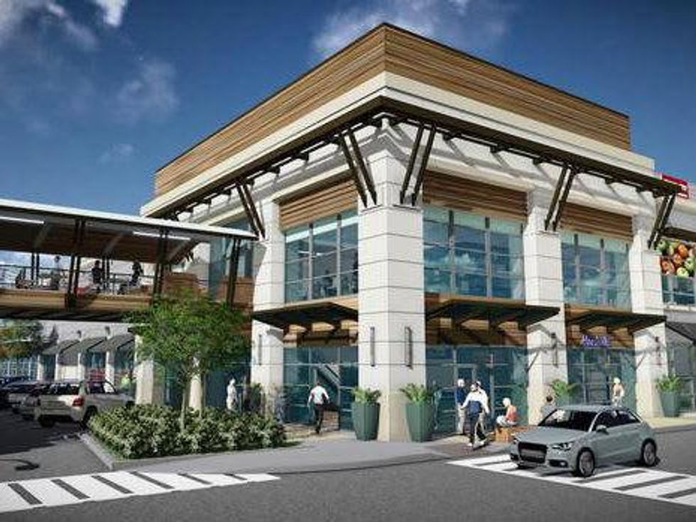 Preston Center skybridge rendering