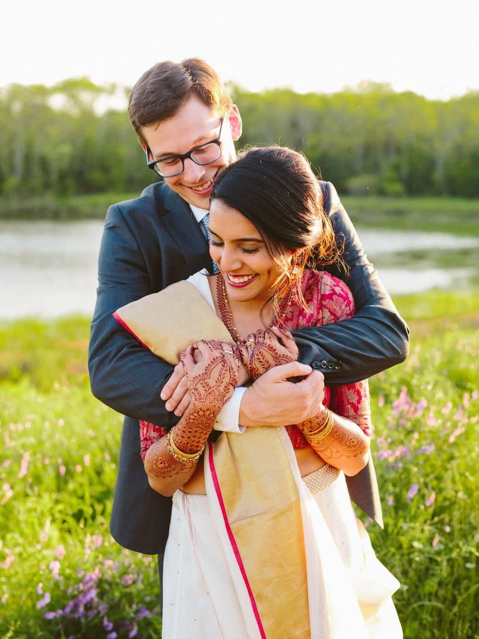 Pria Amin, Robert Dvorscak 2016 Real Weddings