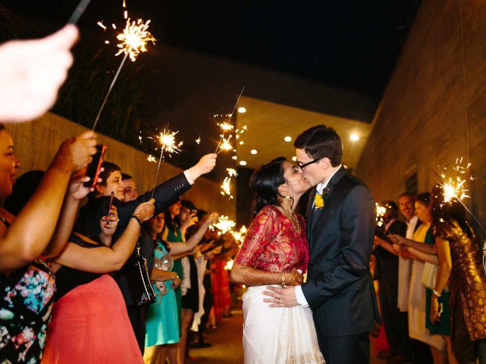 Pria Amin, Robert Dvorscak 2016 Real Weddings