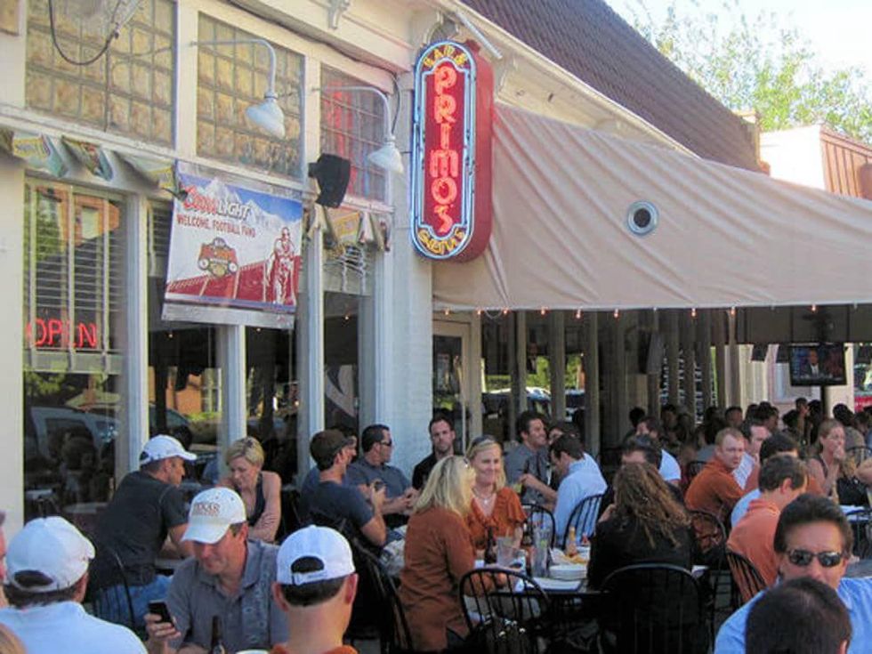 Primo's Uptown patio
