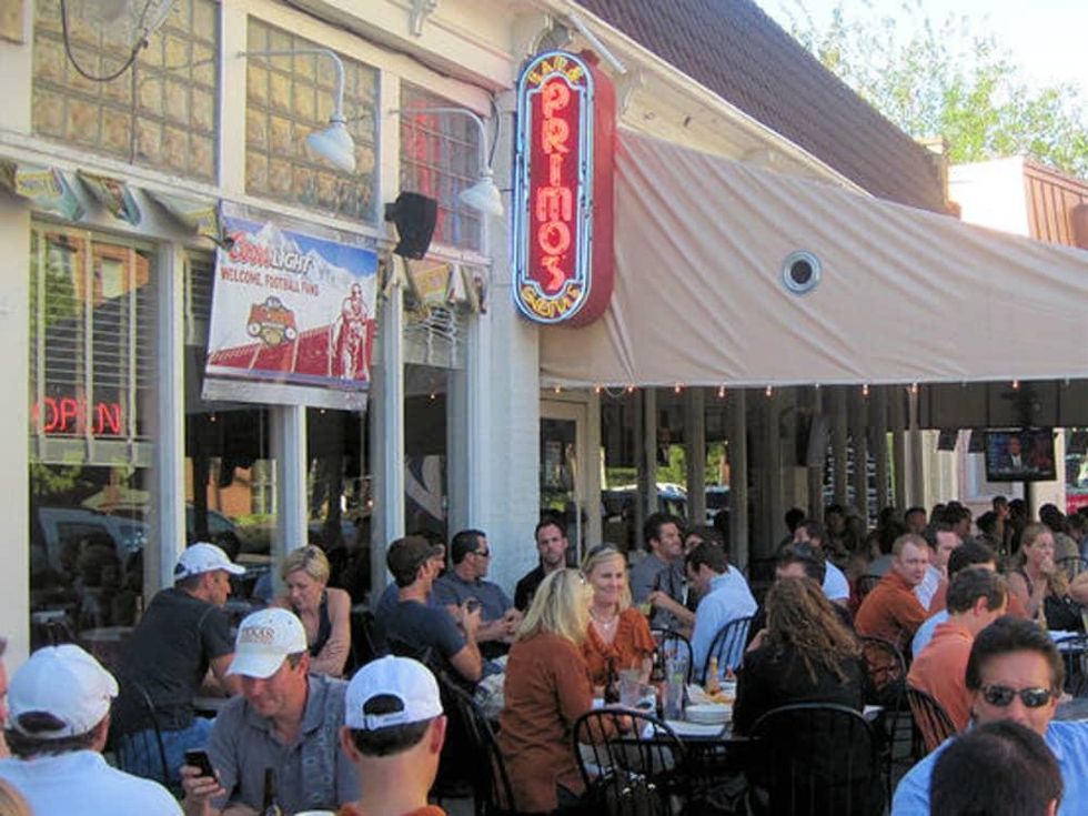 Primo's Uptown patio