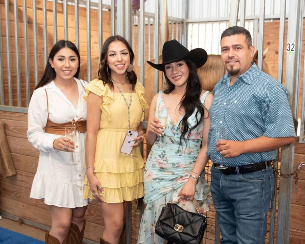 Priscilla Vargas, Joslin Gonzalez, Elizabeth Gallegos, Rodolfo Gallegos