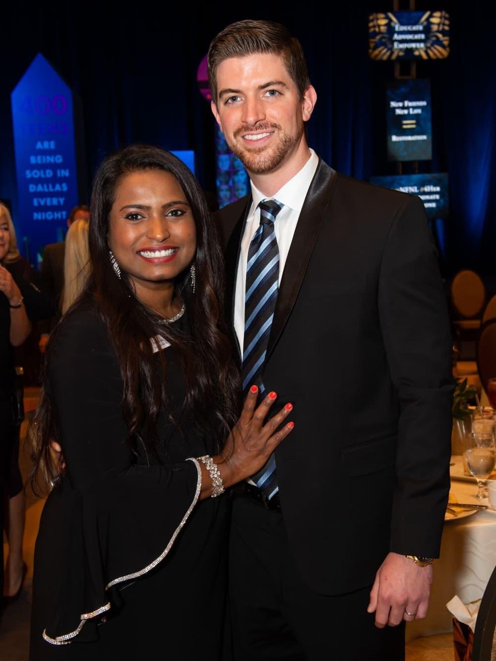 Priya Murphy and Daniel Murphy
