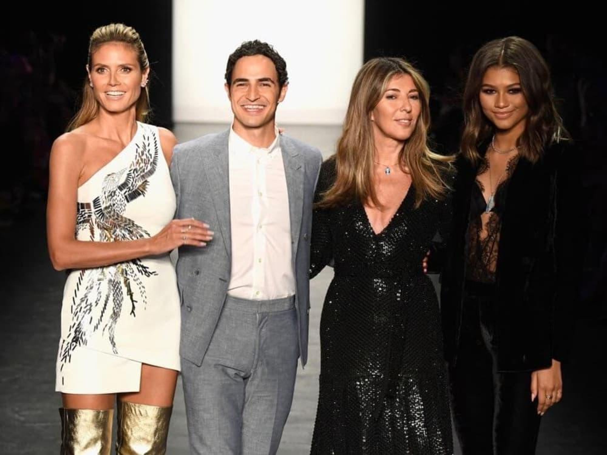Project Runway Season 15 Heidi Klum, Zac Posen, Nina Garcia, Zendaya