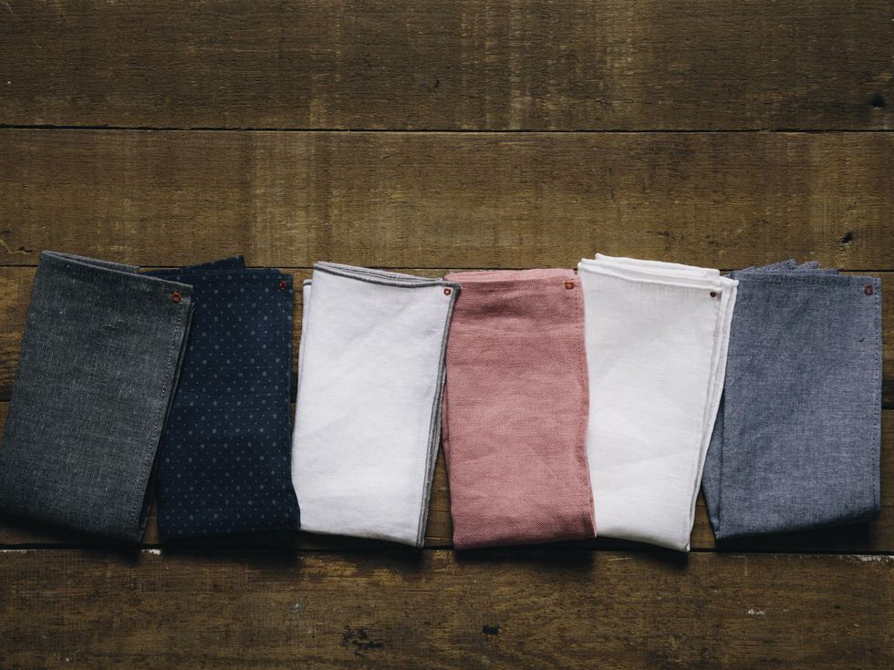 Quixotic, dallas, menswear, pocket square