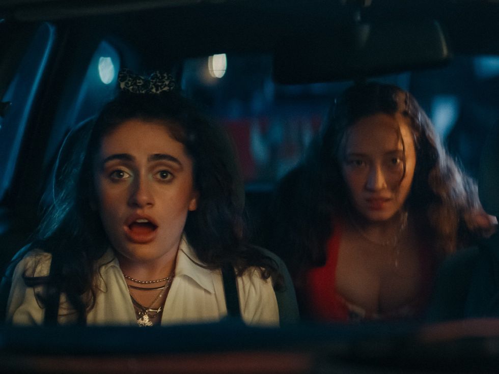 Rachel Sennott and Havana Rose Liu in Bottoms