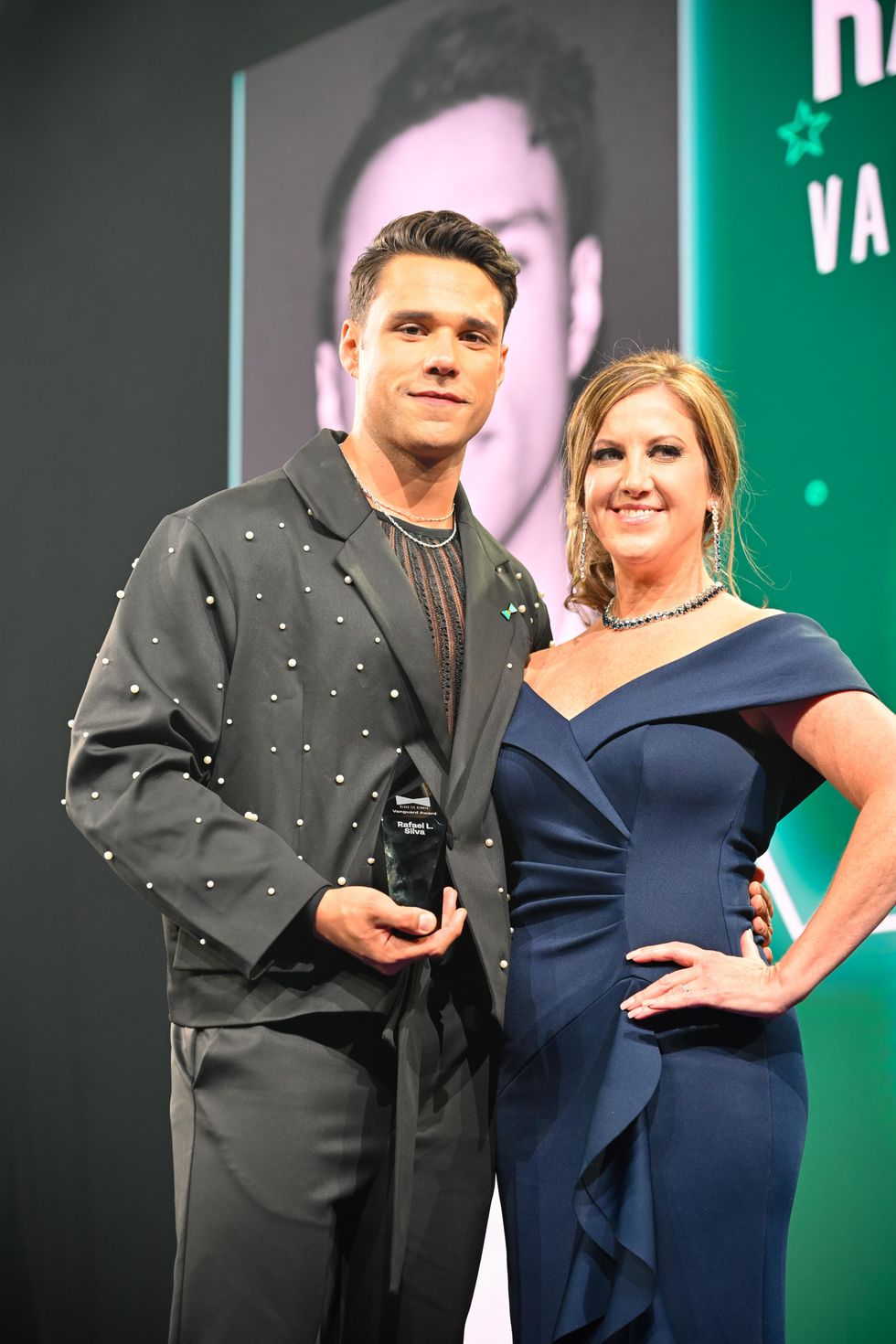 Rafael L. Silva, Regina Lyn Pierce at Black Tie Dinner 2022