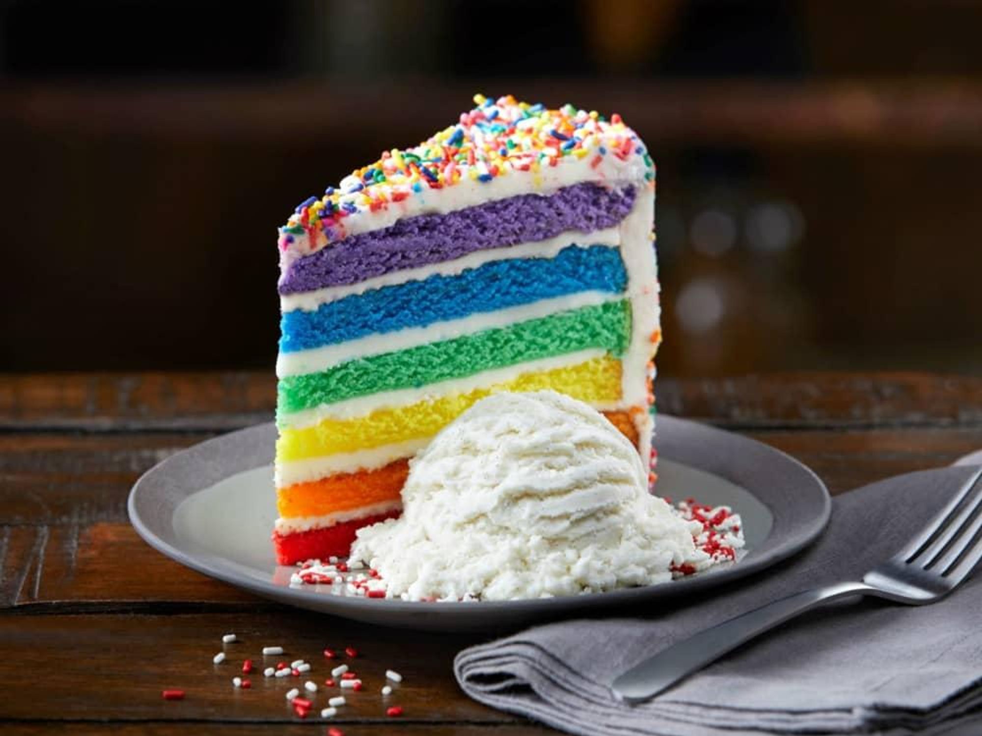 rainbow cake
