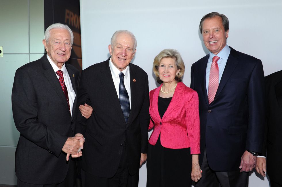 Ralph Hall, Sam Johnson, Kay Bailey Hutchison, David Dewhurst, Frontiers of Flight Museum
