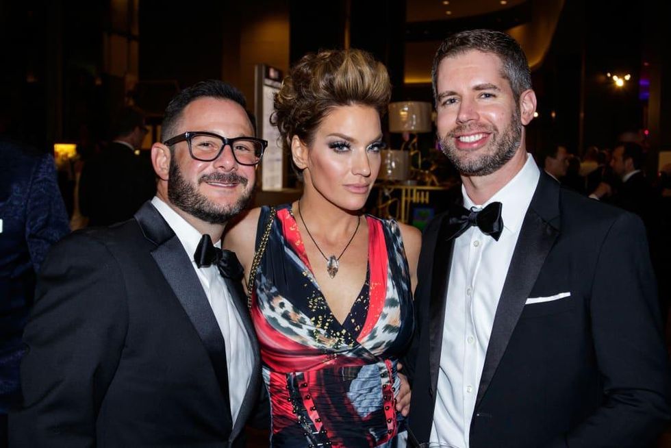 Randy Mills, Cary Deuber, Daryl Sinkule at House of DIFFA 2018