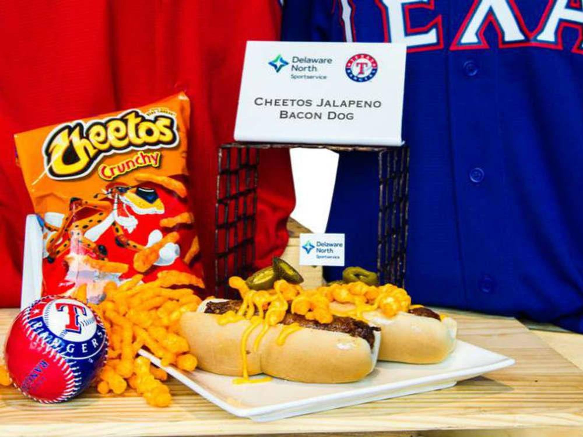Rangers ballpark food