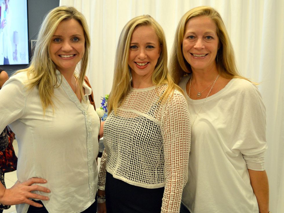 Rebecca Zona, Holly Quartaro, April Bell, Jessica Simpson Belk Event