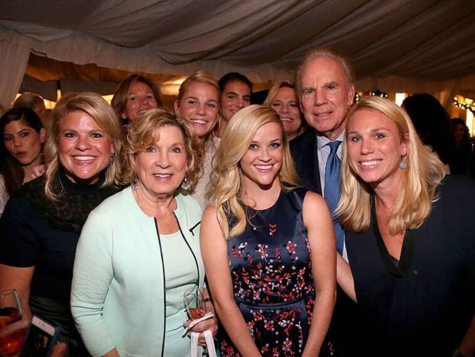 Reese Witherspoon and Staubach family at Draper James store opening