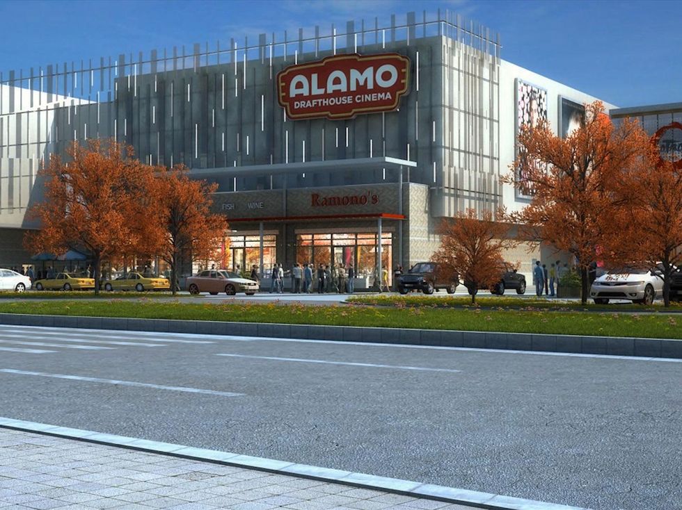 Rendering of Alamo Drafthouse Las Colinas