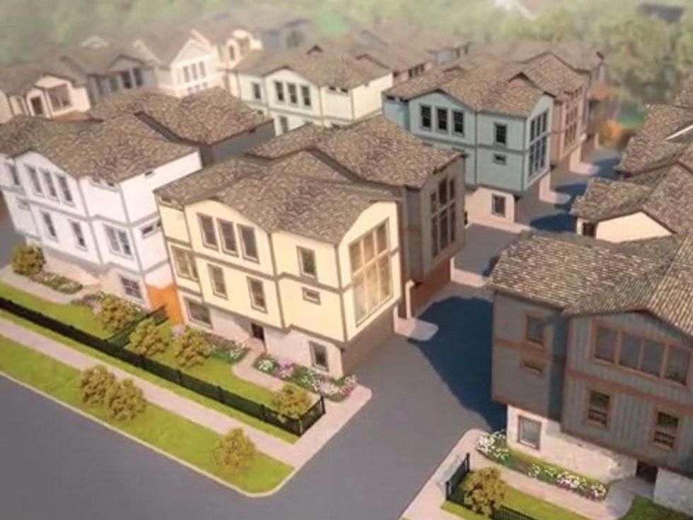 Rendering of Villas at Garrett Avenue