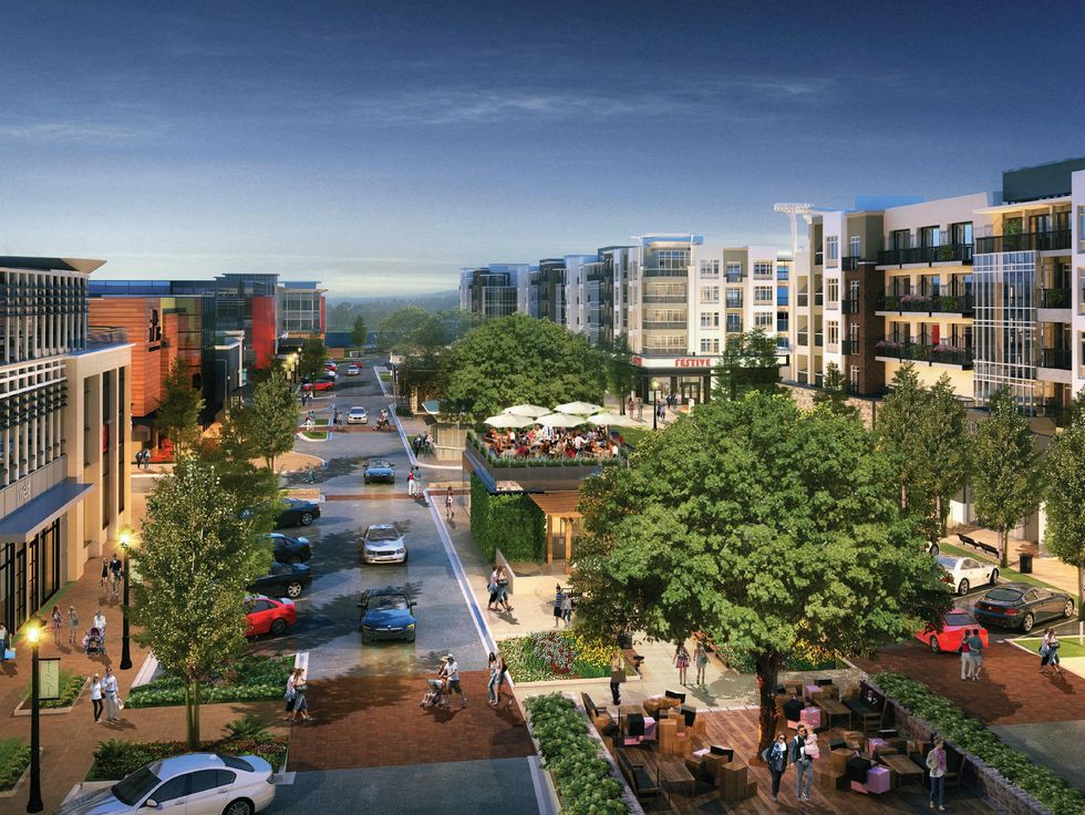 Rendering of Wade Park Plaza in Frisco