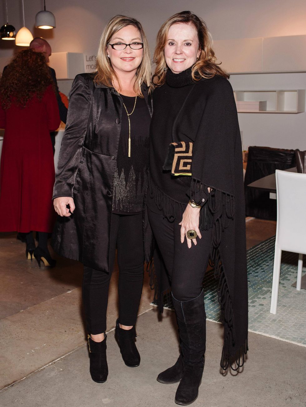 Renee Barfoot, Kim Turner, Dwell Wrap Party
