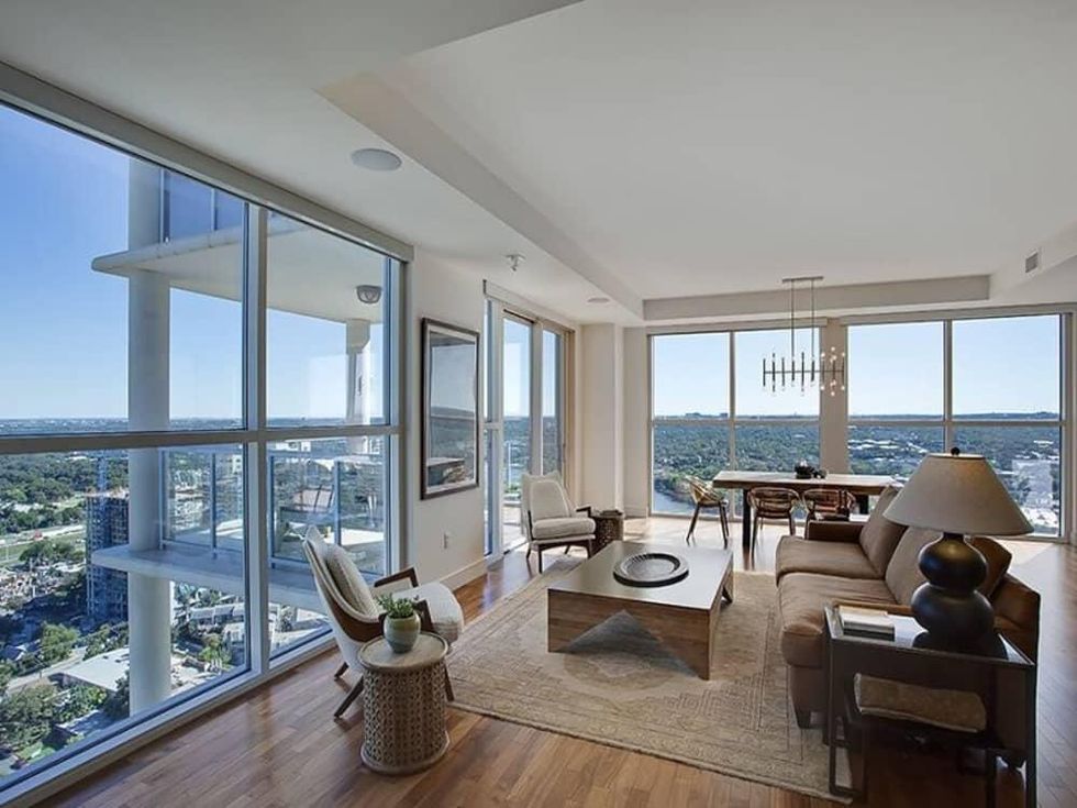 RENTCafe Most Expensive Rental Homes Texas September 2015 Austin condo 98 San Jacinto Boulevard Unit 2604 Four Seasons downtown 78701