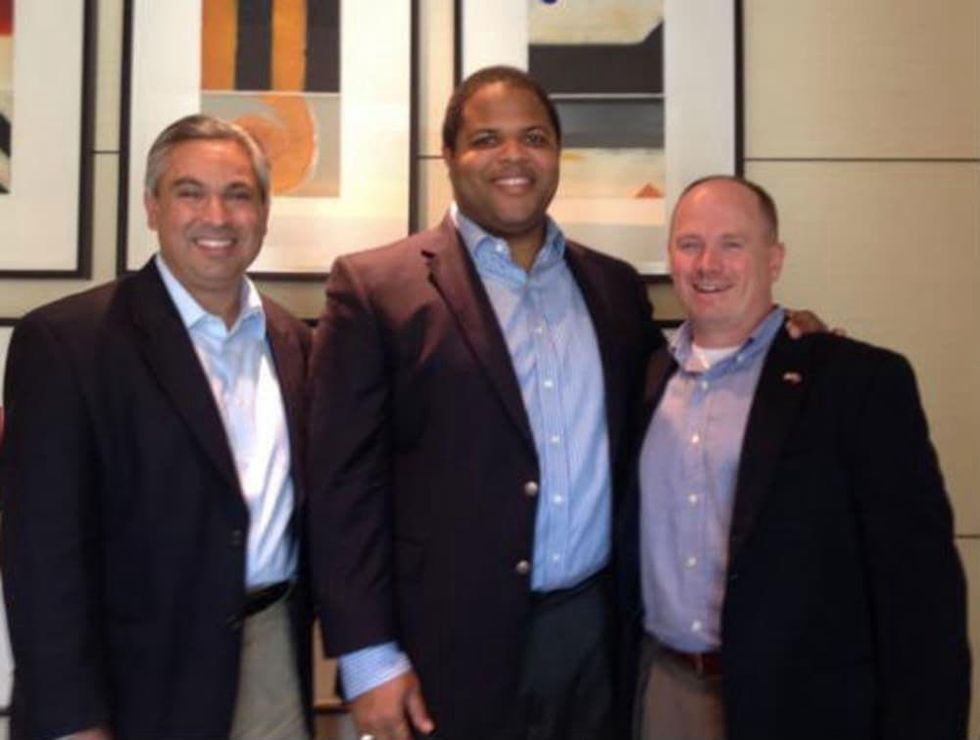 Reps Eric Johnson mayor and Kenneth Sheets