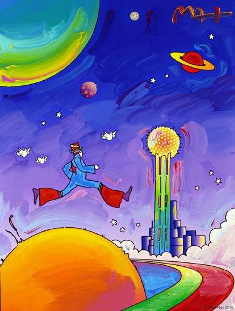Retro Dallas by Peter Max