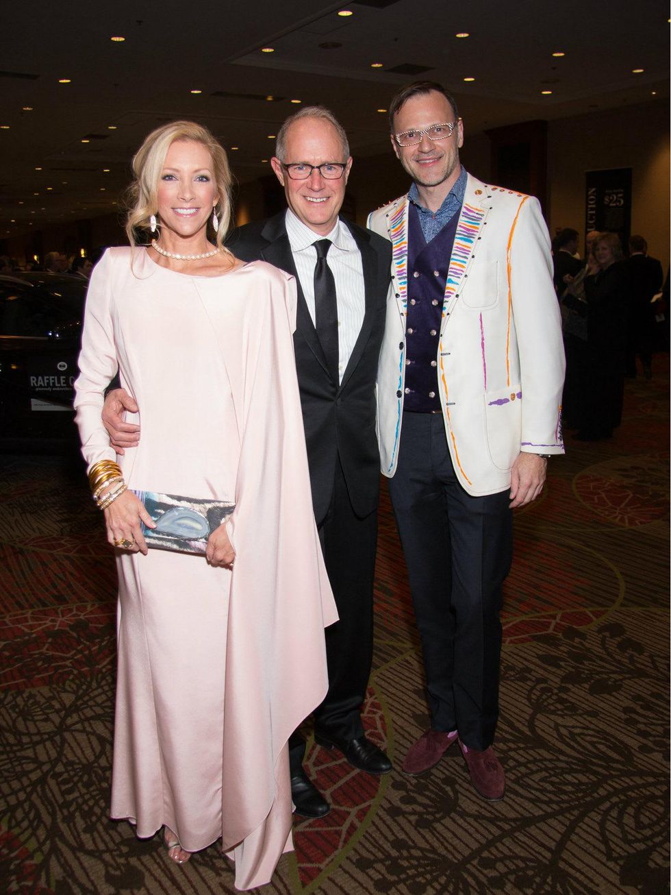 Rhonda Sargent Chambers, Glenn Jones, Edo Popken, Black Tie Dinner