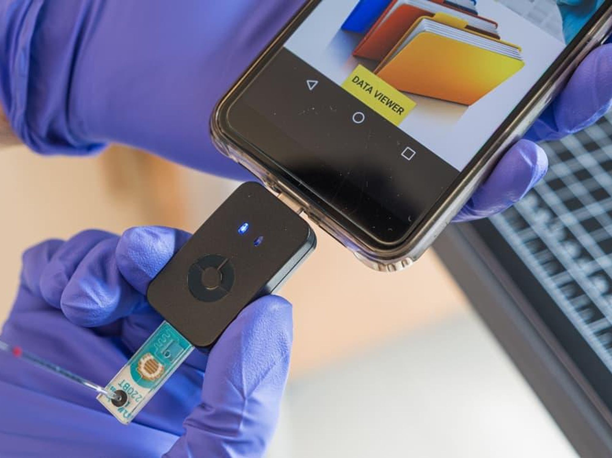 rice university cell phone covid 19 detector